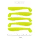 Nevis Impulse Shad 7,5cm 3,05gr 5buc/pachet Galben-lămâie Nălucă de plastic