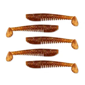   Nevis Impulse Shad 7,5cm 3,05gr 5buc/pachet Maro Sclipici Nălucă de plastic