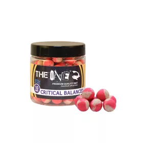   The One Critical Balanced Hookbait Lemon Fish Garlic 10mm Roz-Alb Momeala Cârlig Echilibrată 50gr