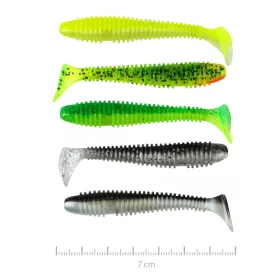   Nevis Vantage Swinger 7cm 2,96gr 5 buc/pachet 5 culori Nălucă Plastic
