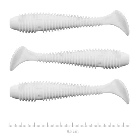   Nevis Vantage Swinger 9,5cm 7,18gr 3 buc/set Alb Momeală Plastic