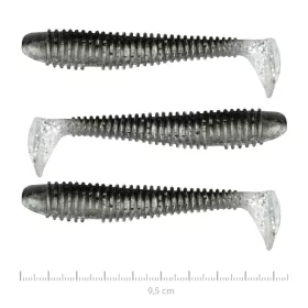   Nevis Vantage Swinger 9,5cm 7,18gr 3 buc/set Negru-Argintiu Sclipici II. Momeală Plastic