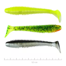   Nevis Vantage Swinger 9,5cm 7,18gr 3 buc/set 3 culori Momeală Plastic