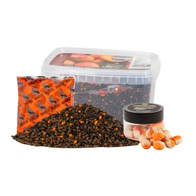   Benzár Mix Winter Pellet Box + Concourse Twister Momeală Chili Cârnat