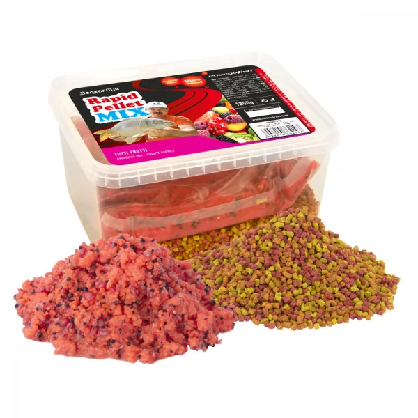 Benzar Rapid Pellet Mix 1200Gr Tutti Frutti