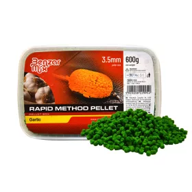   Benzár Mix Rapid Method Pellet 3,5mm Usturoi Pellet Box 600gr