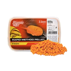   Benzár Mix Rapid Method Pellet 3,5mm Acid Butiric Cutie de Pelete 600gr