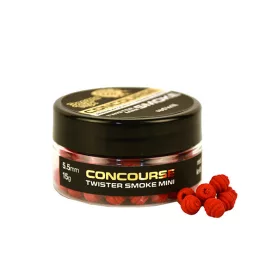   Benzár Concourse Twister Mini Smoke Red Krill 5,5mm Momeală de Cârlig 15gr
