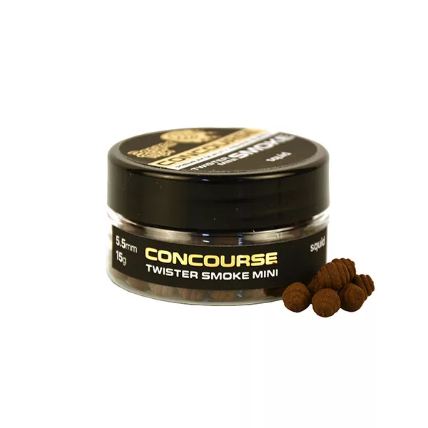 Benzár Concourse Twister Mini Smoke Calmar 5,5mm Momeală de Cârlig 15gr