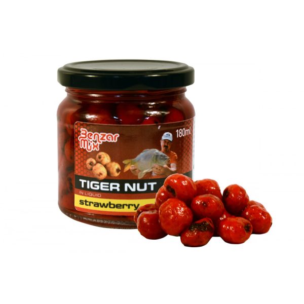 Benzár Mix Alună Tigrată cu Căpșuni la Borcan 180ml