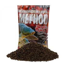   BENZÁR MIX COMMERCIAL NADĂ BLACK HALIBUT NEGRU 800gr - Cu făină de pește