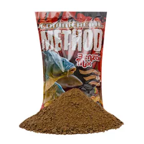   BENZÁR MIX COMMERCIAL NADĂ N-BUTYRIC MARO ÎNCHIS 800gr - Cu făină de pește
