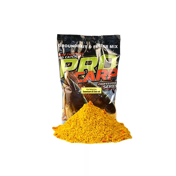 Benzár Pro River Method Carp Năditură Porumb Dulce-Nucă de Cocos 1kg