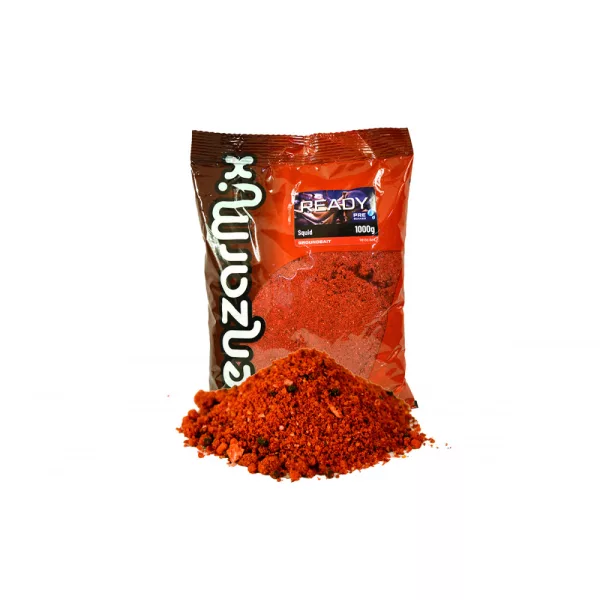 Benzár Mix Ready Carp Groundbait Calamar Momeală Gata Preparată 1kg