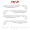 Reiva Zander Power Shad 10cm 7,05gr 4 buc/set (Alb) Naluci din plastic