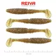 Reiva Zander Power Shad 10cm 7,05gr 4 buc/set (Maro Sclipici) Naluci din plastic