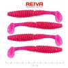 Reiva Zander Power Shad 10cm 7,05gr 4 buc/set (Roz Sclipici) Naluci din plastic