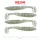 Reiva Zander Power Shad 10cm 7,05gr 4 buc/set (Argintiu Sclipici) Naluci din plastic