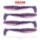 Reiva Zander Power Shad Purple Pearl 10cm Naluci Plastic 4buc