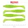Reiva Zander Power Shad 10cm 7,05gr 4 buc/set (Fluo Verde Sclipici I.) Naluci din plastic