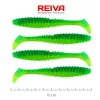 Reiva Zander Power Shad 10cm 7,05gr 4 buc/set (Verde Sclipici) Naluci din plastic