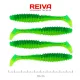 Reiva Zander Power Shad 10cm 7,05gr 4 buc/set (Verde Sclipici) Naluci din plastic
