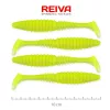 Reiva Zander Power Shad 10cm 7,05gr 4 buc/set (Fluo Verde) Naluci din plastic
