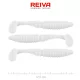 Reiva Zander Power Shad Classic White 12,5cm Plastic Momeală 3buc