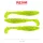 Reiva Zander Power Shad Poppy Green 12,5cm Momeală plastic 3buc