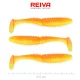 Reiva Zander Power Shad Portocaliu Lucios 12,5cm Momeală din plastic 3 buc