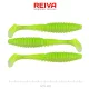 Reiva Șalău Power Shad Flash Chartreuse 12,5cm Nălucă Plastic 3 buc
