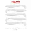 Reiva Zander Power Shad 8cm 3,18gr 5buc/pachet (Alb) Nălucă de plastic