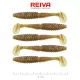 Reiva Zander Power Shad 8cm 3,18gr 5buc/pachet (Flitter Maro) Nălucă de plastic