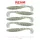Reiva Zander Power Shad 8cm 3,18gr 5buc/pachet (Flitter Argintiu) Nălucă de plastic