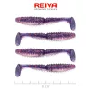 Reiva Zander Power Shad Perlă Violetă 8cm Momeală din plastic 4 buc