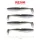 Reiva Zander Power Shad Pește Magic 8cm Momeală din plastic 4 buc