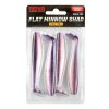 Reiva Flat Minnow Shad 10cm Purple Pearl Momeală Plastică 4 bucăți