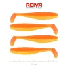 Reiva Flat Minnow Shad 10cm Shiny Orange Momeală Plastică 4 bucăți