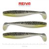 Reiva Flat Minnow shad 12,5cm 3buc/set (Flitter Negru-Argintiu) Naluci de plastic