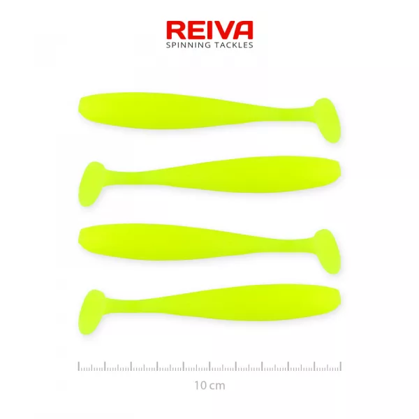 Reiva Flash Shad 10cm 4buc/set Naluci de plastic