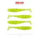 Reiva Flash Shad 10cm 4buc/set Naluci de plastic