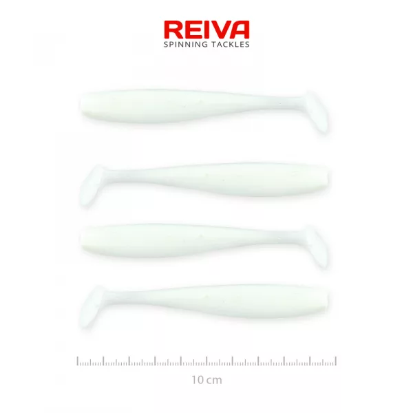 Reiva Flash Shad 10cm 4buc/set Naluci de plastic