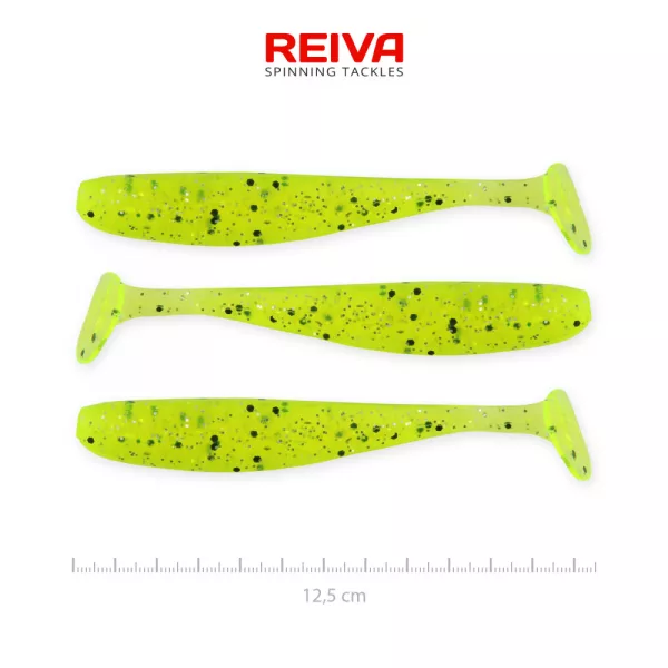 Reiva Flash Shad 12,5cm 3buc/set Naluci de plastic