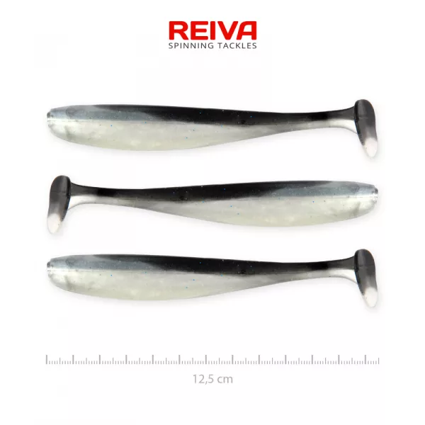 Reiva Flash Shad 12,5cm 3buc/set Naluci de plastic