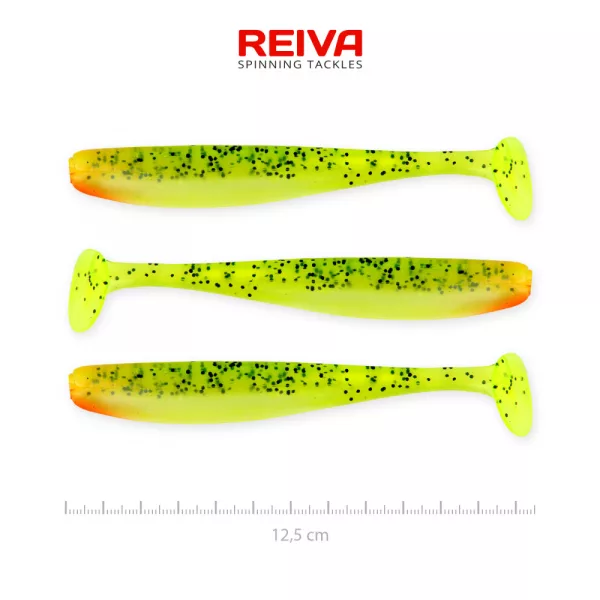 Reiva Flash Shad 12,5cm 3buc/set Naluci de plastic