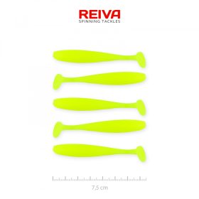 Reiva Flash Shad 7,5cm 2,26gr 5buc/set Naluci de plastic