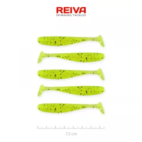 Reiva Flash Shad 7,5cm 2,26gr 5buc/set Naluci de plastic