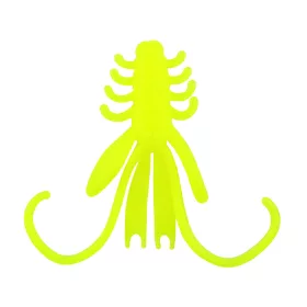 Reiva NYMPH 6cm 12 buc/set Fluo Verde Naluci din plastic