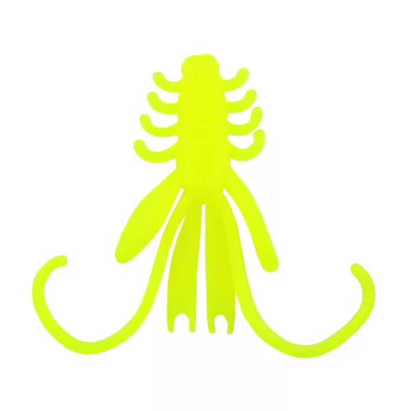 Reiva NYMPH 6cm 12 buc/set Fluo Verde Naluci din plastic