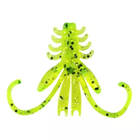   Reiva NYMPH 6cm 12 buc/set Fluo Verde Sclipici Naluci din plastic